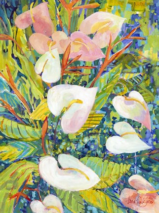 Framed Tropical Foliage Print