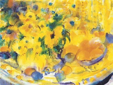 Framed 7 Days in Provence Print