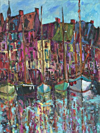 Framed Honfleur Print