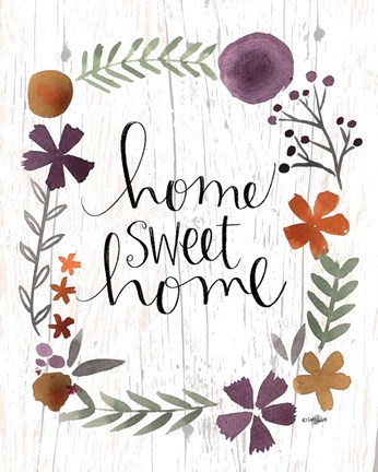 Framed Sweet Home Print