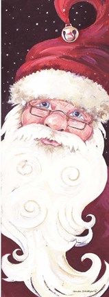 Framed Santa Long Print