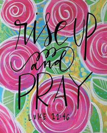 Framed Rise Up Print