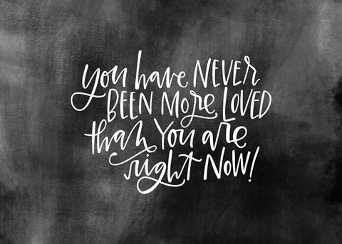 Framed Never Been Loved Print