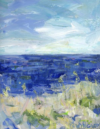 Framed Riding the Wave Print