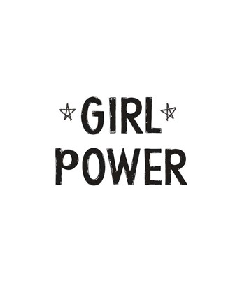 Framed Girl Power Print
