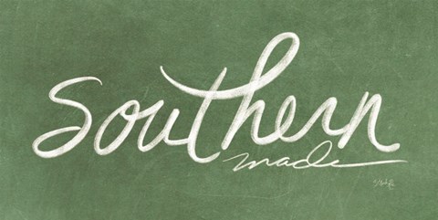 Framed Southern Made Print