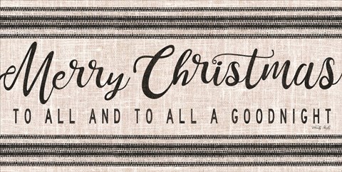 Framed Merry Christmas Print