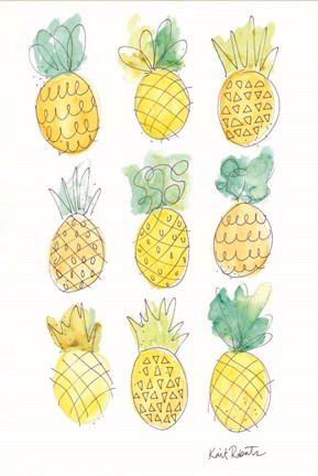 Framed Tropic Like It&#39;s Hot Print