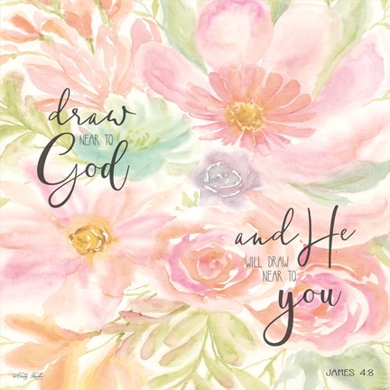 Framed Draw Near to God Print