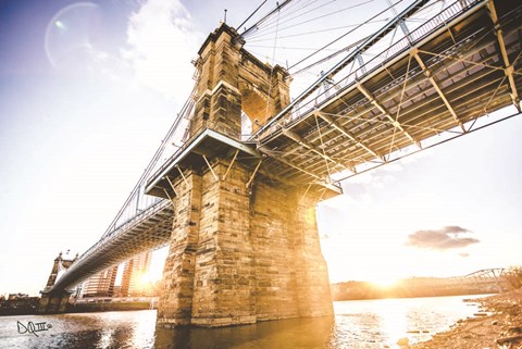 Framed Double Sunset Print