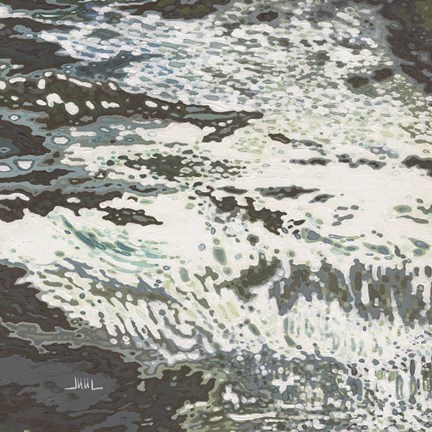 Framed Cool Waterfall Print