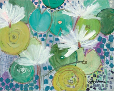 Framed Lilac Song Print