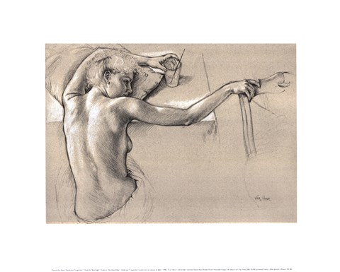 Framed Study for 'Blue Eagle' Print