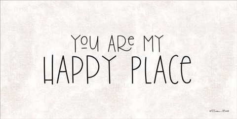 Framed You Are My Happy Place Print