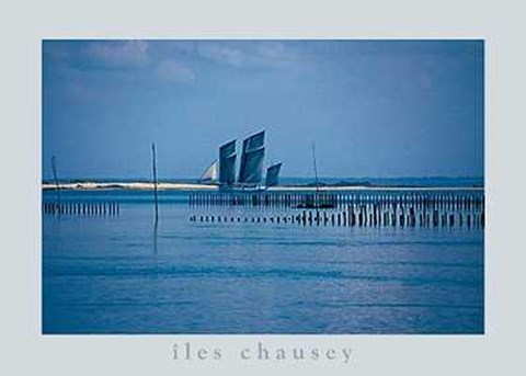 Framed Isles of Chausey Print