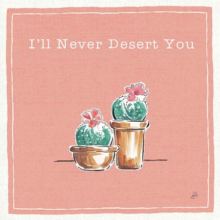 Framed Desert Bloom XI You Print