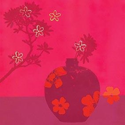 Framed Chinoiserie 1 Print