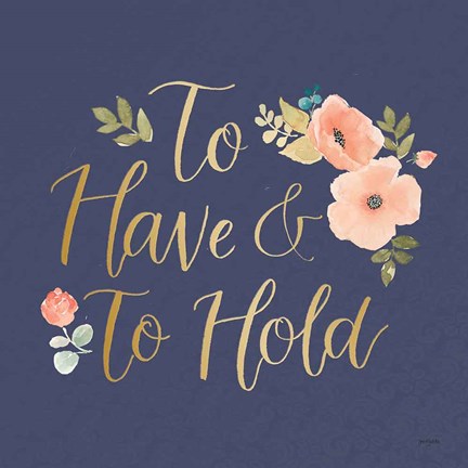 Framed Blooming Delight VII Blue Print