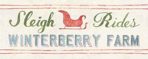 Framed Floursack Holiday Bright VIII Print