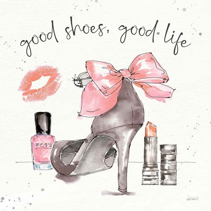 Framed Chic Accents III Print