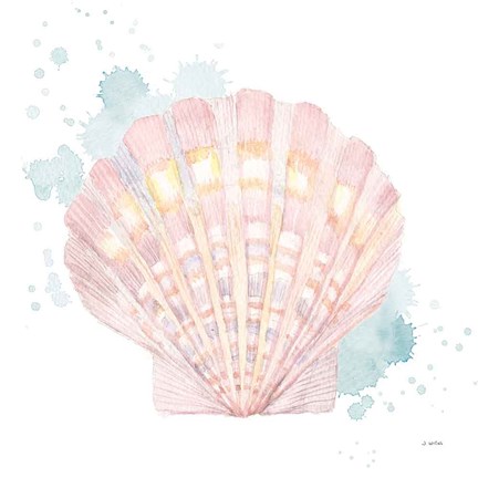 Framed Salento Coast III Print