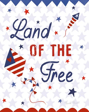 Framed America The Beautiful IV Print