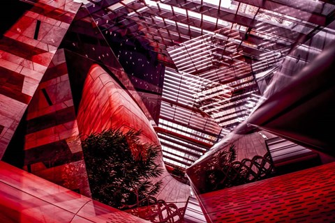 Framed Space and Form 07 Print