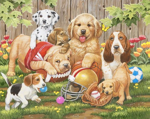 Framed We&#39;re Ready Coach Print