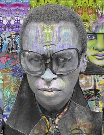 Framed Electric Miles Print