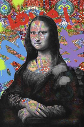 Framed Mona Lisa Print