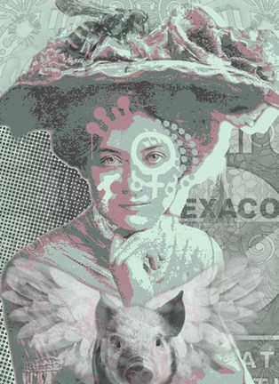 Framed Sweetheart Of The Rodeo Print