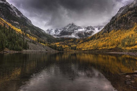 Framed Violent Autumn Print