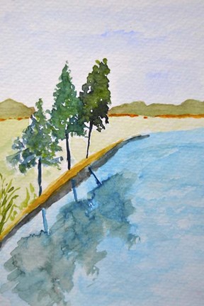 Framed Reflections Print