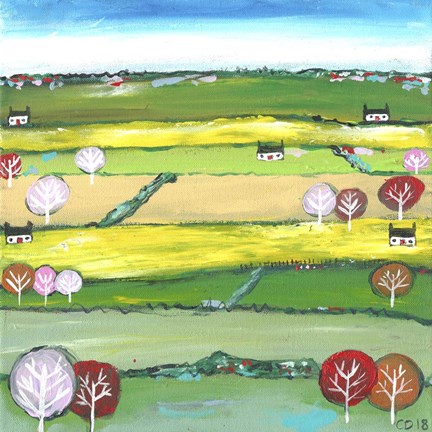 Framed Scotland&#39;s Working Farms Print