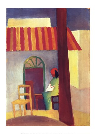 Framed Turkish Cafe I Print