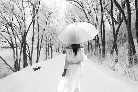 Framed One Winter Day 2 Print