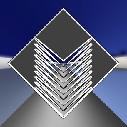 Framed Silver Road 2 Print