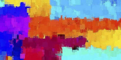 Framed Squares Print