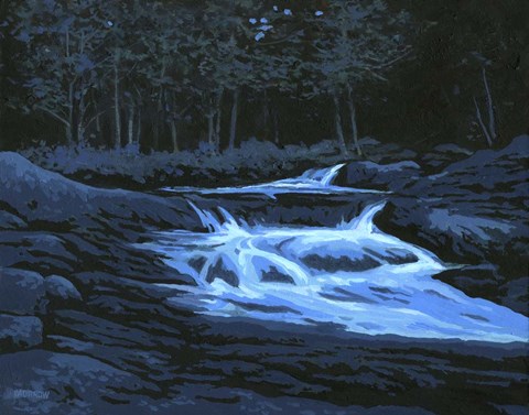 Framed Midnight Run Print