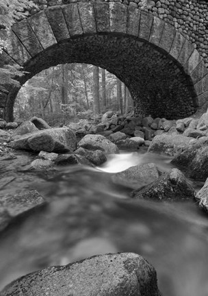 Framed Under the Bridge Print