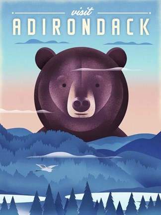 Framed Adirondack Print