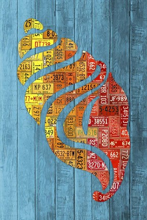 Framed Seashell Print