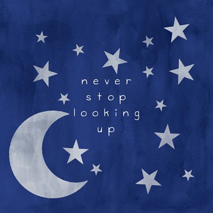 Framed Looking Up F Print