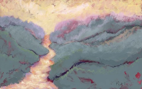 Framed Beach Before Breakfast Print