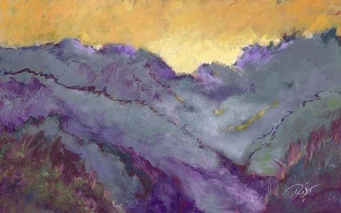 Framed Ethereal Blue Ridge Print