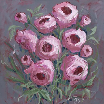 Framed Time to Smell the Flowers Print