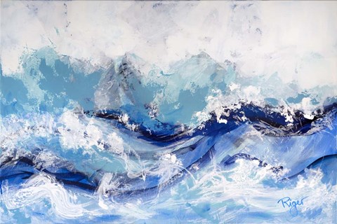 Framed As Free as the Sea Print