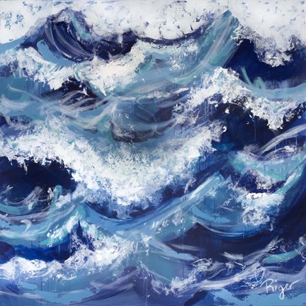 Framed Ocean Spray Print