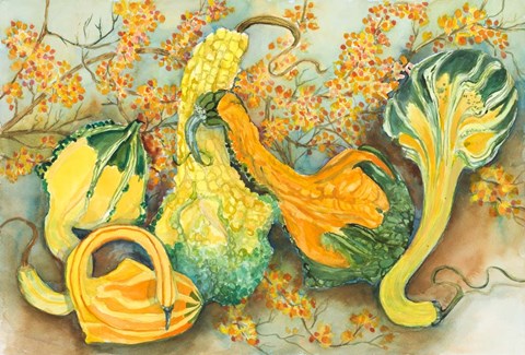 Framed Fall Harvest Print