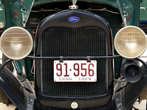 Framed Head Lights Print